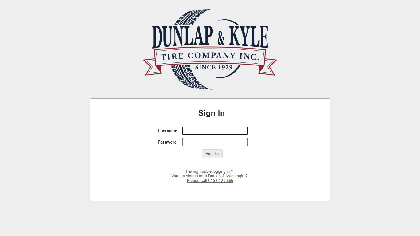 Dunlap & Kyle: Sign In
